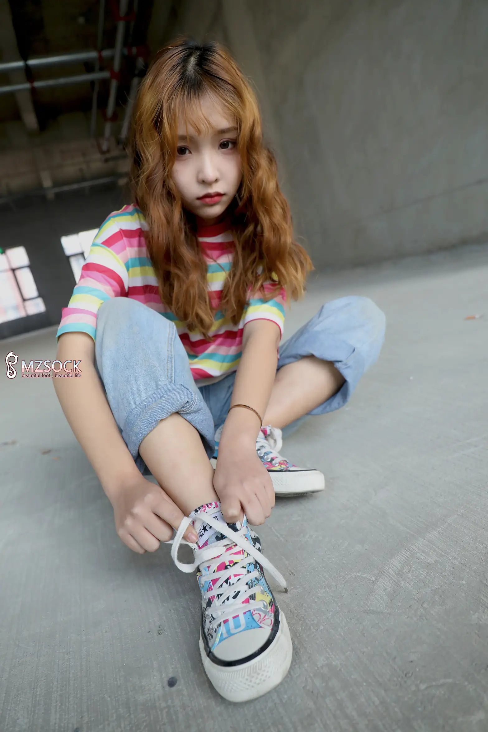 [Mzsock] Love beautiful feet NO.206 ella#[74P]-30