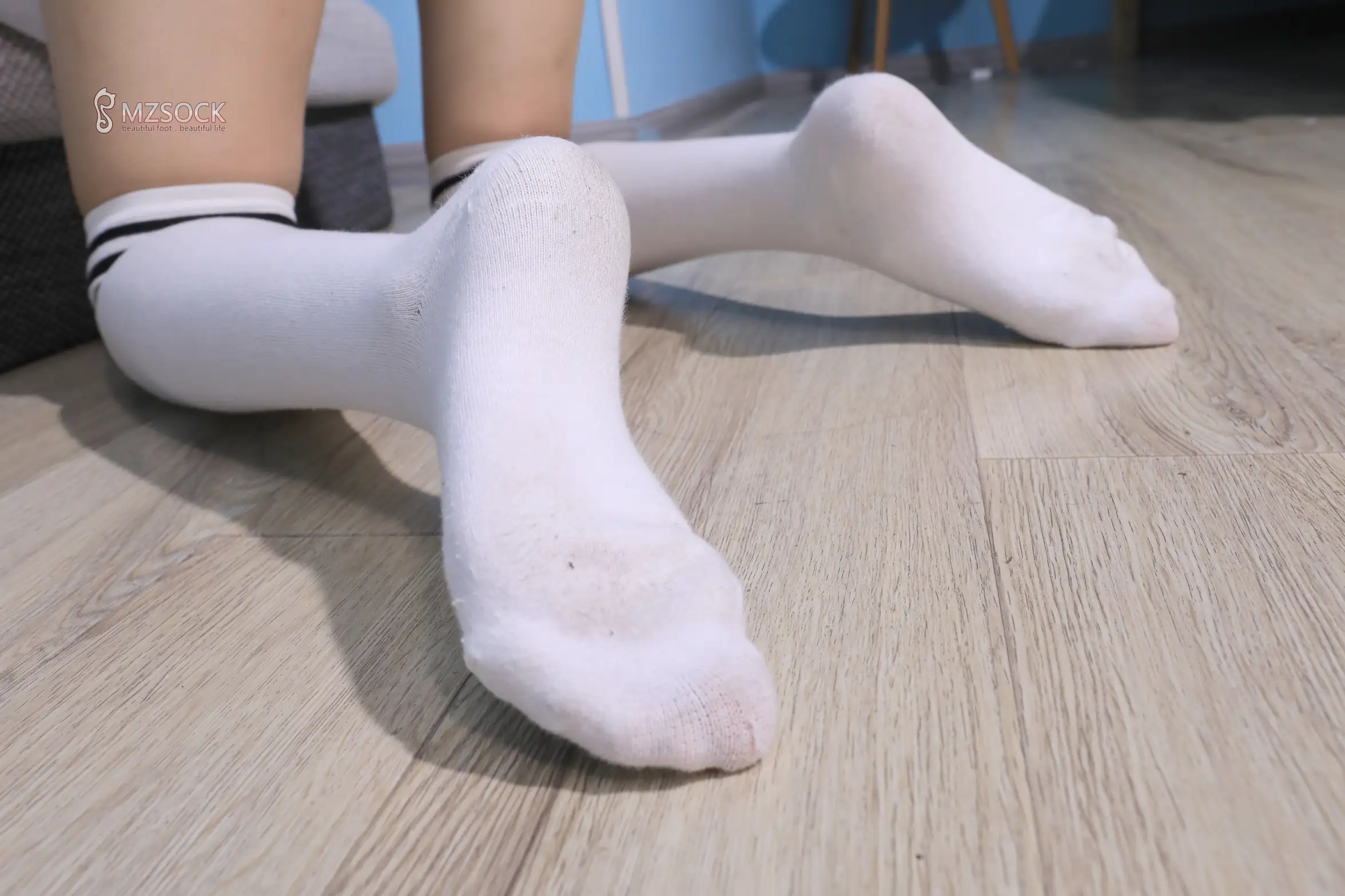 [Mzsock] Love beautiful feet NO.065 snow snow#[33P]-9